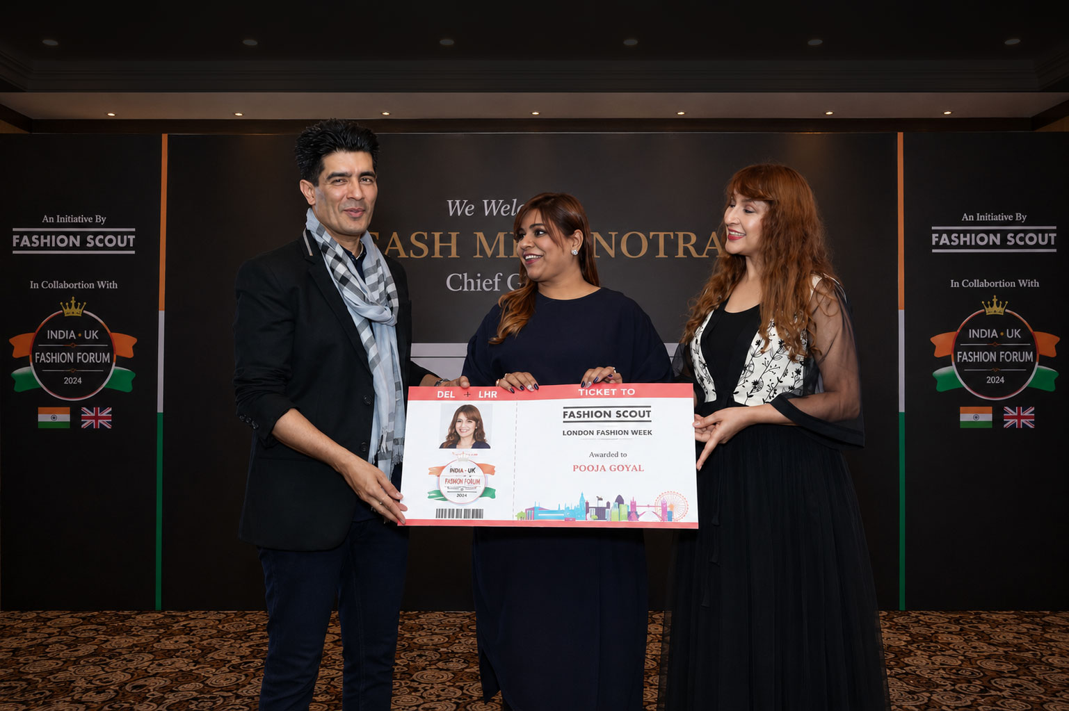 Award moment
