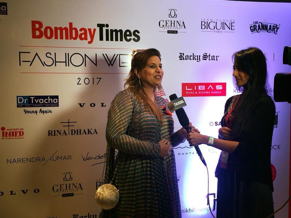 Pooja Goyal fashion award moment